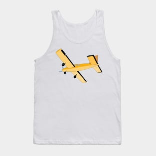 Cessna Propeller Airplane Retro Tank Top